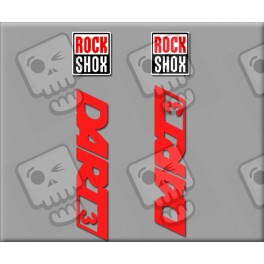 Stickers decals ROCK SHOX DART 3