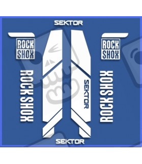 Sticker decal FORK ROCK SHOX SEKTOR (Kompatibles Produkt)