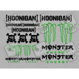 Sticker decal MONSTER ENERGY