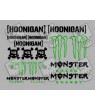 Sticker decal MONSTER ENERGY