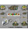Stickers decals VALENTINO ROSSI THE DOCTOR 