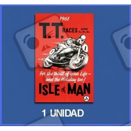 Stickers decals Motorcycle ISLE OF MAN