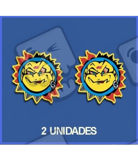 Adhesivo sticker VALENTINO ROSSI (Producto compatible)