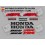  STICKERS DECALS HONDA CBR (Compatible Product)