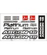 STICKER DECALS ARGON 18