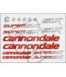 STICKER DECALS BIKE CANNONDALE SUPERSIX