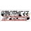 Adhesivo sticker MTB CUBE TWO COLORS (Producto compatible)
