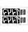 Sticker decal bike set CULT UNIVERSAL