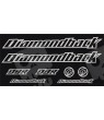 STICKER DECALS BIKE DIAMONDBACK DBR
