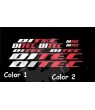 STICKER DECALS BIKE DITEC