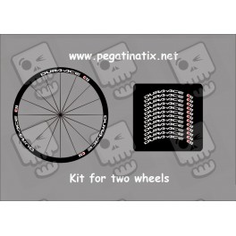 Stickers decals wheel rims DURA-ACE