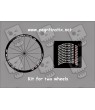 Stickers decals wheel rims DURA-ACE