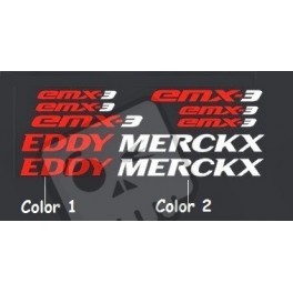 Stickers decals bike EDDY MERCKX EXM-3