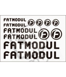 Stickers decals bike FATMODUL UNIVERSAL (Produit compatible)