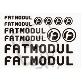 Stickers decals bike FATMODUL UNIVERSAL