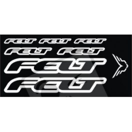 STICKER DECALS BIKE FELT UNIVERSAL