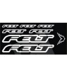 STICKER DECALS BIKE FELT UNIVERSAL