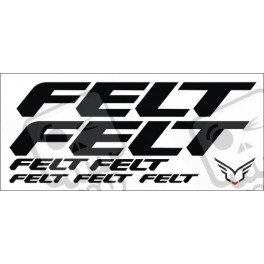STICKER DECALS BIKE FELT UNIVERSAL