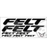STICKER DECALS BIKE FELT UNIVERSAL