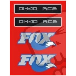 Stickers decals FOX 40RC2 LIMITED EDITION