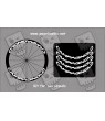 Stickers decals WHEEL RIMS CAMPAGNOLO 
