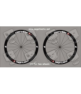 Stickers decals wheel rims CERVELO