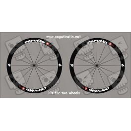 Stickers decals wheel rims CERVELO