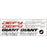 Stickers decals bike GIANT DEFY