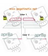 Stickers decals kit motorcycle APRILIA CAPONORD 1200