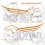 Stickers decals motorcycle KIT APRILIA PEGASO (Compatible Product)