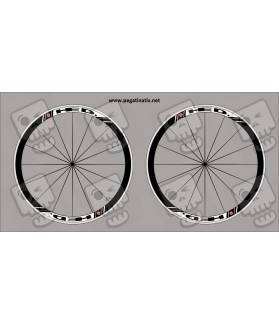 Stickers decals wheel rims HED 