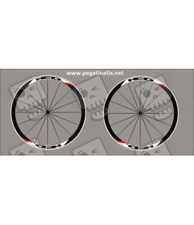 Stickers decals wheel rims HED 
