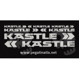 Stickers decals bike Kastle
