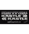 Stickers decals bike Kastle