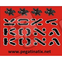 Stickers decals bike Kona