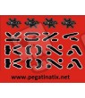 Stickers decals bike Kona
