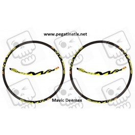 Sticker decal bike MAVIC DEEMAX