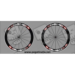 Sticker decal bike wheel rims MAVIC 