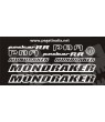 STICKER DECALS BIKE MONDRAKER 