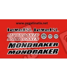 STICKER DECALS BIKE MONDRAKER LEVEL