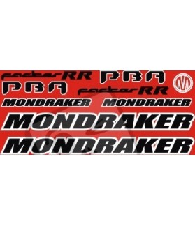Adhesivo sticker BICICLETA MONDRAKER FACTOR (Producto compatible)