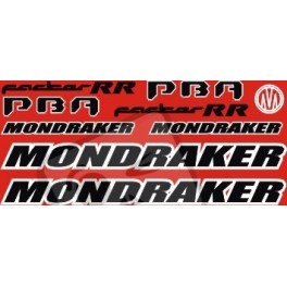 STICKER DECALS BIKE MONDRAKER LEVEL