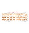 STICKER DECALS BIKE MONDRAKER FACTOR RR
