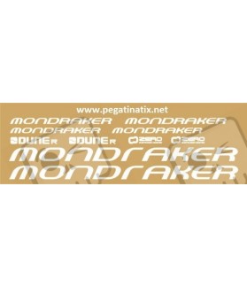 STICKER DECALS BIKE MONDRAKER CURVE R