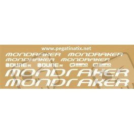 STICKER DECALS BIKE MONDRAKER CURVE R