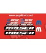 Sticker decal bike MOSER