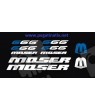 Sticker decal bike MOSER