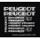 Adhesivos sticker bicicleta MTB PEUGEOT (Producto compatible)
