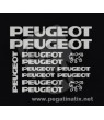 Stickers decals bike PEUGEOT