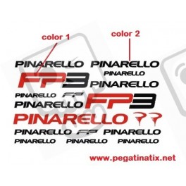 Stickers decals bike PINARELLO FP3